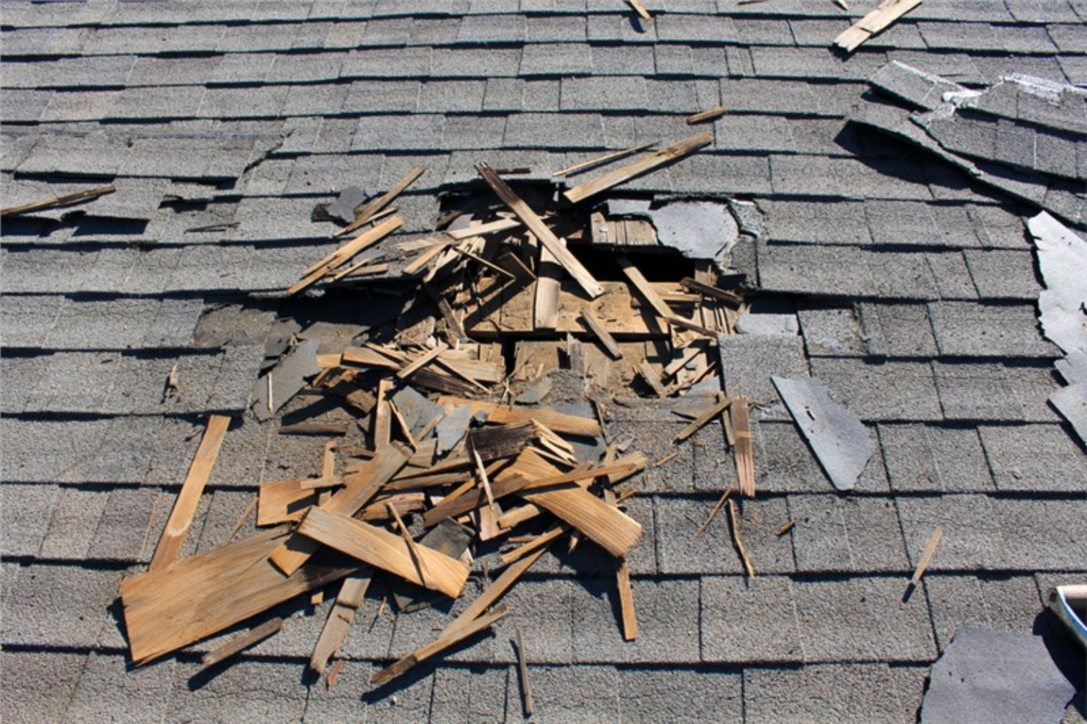 roof storm damage repair